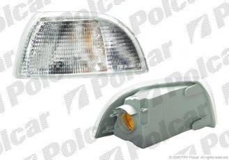 Купить 3017200E Polcar - Указатель поворота передний правая сторона TYC белый ECE FIAT PUNTO I (176)  10.93-09.99 (PJ)