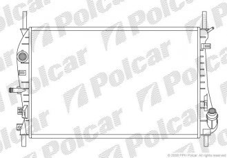 Радіатори охолодження 620x395x27 A/P пайка КПП=M/A AC= (+/-) FORD MONDEO 00- 3218085 Polcar фото 1