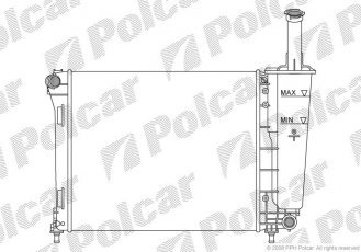 Купити 3035081X Polcar - Радіатори охолодження