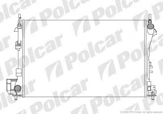 Купити 551808A2 Polcar - Радіатори охолодження