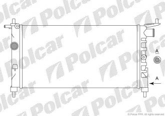 Купити 555508B1 Polcar - Радіатор охолодження