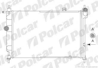 Купить 550708A2 Polcar - Радиаторы охлаждения