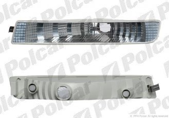 Купити 6026204E Polcar - Покажчик повороту передній права сторона TYC білий ECE OPEL VIVARO 01.01-12.06 (PJ)