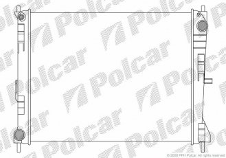 Радиаторы охлаждения 605608-1 Polcar фото 1