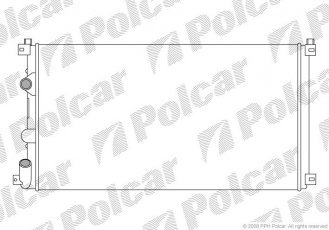 Радіатори охолодження 604208A3 Polcar фото 1