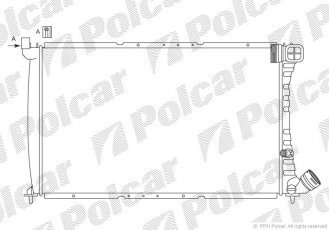 Купити 576508A5 Polcar - Радіатори охолодження