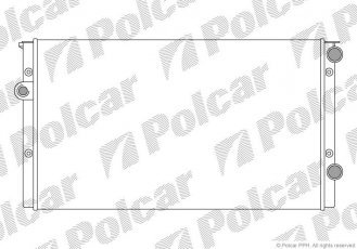 Радіатор охолодження 953808B5 Polcar фото 1