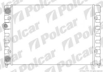 Купити 953808A1 Polcar - Радіатор охолодження