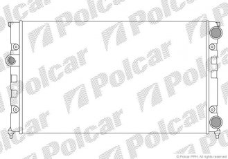 Купити 953808A2 Polcar - Радіатор охолодження