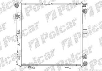 Купити 501408A6 Polcar - Радіатор охолодження
