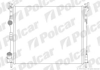 Радиаторы охлаждения 601608A3 Polcar фото 1
