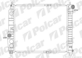 Купити 250008-K Polcar - Радіатори охолодження