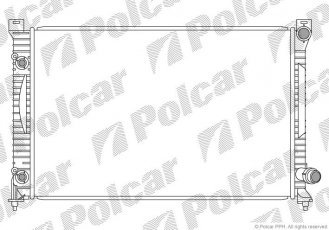 Радиатор охлаждения 132708-3 Polcar фото 1
