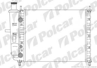 Радиаторы охлаждения 475x415x30 A/P мех. КПП=M AC= (-) FIAT BRAVA/ BRAVO 95- 301808-1 Polcar фото 1