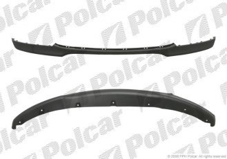 Купить 200125 Polcar - Спойлер бампера переднего черный BMW 1 (E81/E82/E87/E88)  09.04-  (PJ)