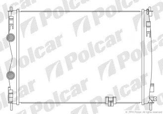 Купить 2759083K Polcar - Радиаторы охлаждения 630x445x34 A/P пайка КПП=M AC=  (+/-)  NISSAN QASHQAI 07- 1995ccm M9R (PJ)