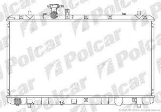 Купити 7435081K Polcar - Радіатори охолодження