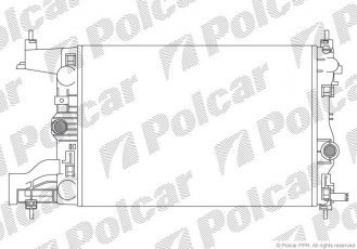 Купить 551108-3 Polcar - Радиаторы охлаждения