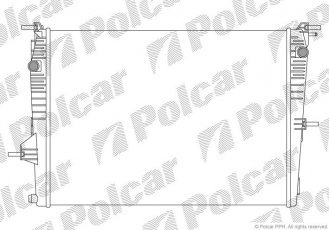 Радіатори охолодження 6035081X Polcar фото 1