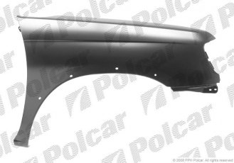 Купить 2796021 Polcar - Крыло переднее правая сторона с отверст.для накладки NISSAN PICKUP (DOUBLECAB)   (D22)  02.98-02.02 (PJ)