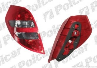 Купити 5006871E Polcar - Ліхтар задній ліва сторона матовий поворот ECE MERCEDES A-KLASSE (W169)  09.04-05.08 (PJ)