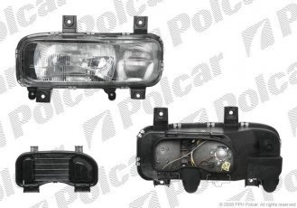 Купити 5085101E Polcar - Фара основна права сторона 24V тип лампи=H4 електричний ECE MERCEDES ATEGO (712-1528)  98-  (PJ)