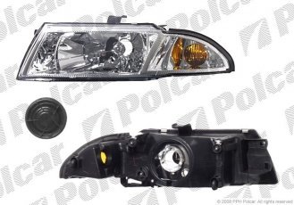 Купити 5211091E Polcar - Фара основна ліва сторона тип лампи=H4 електричний ECE MITSUBISHI CARISMA (DA)  09.00-12.04 (PJ)