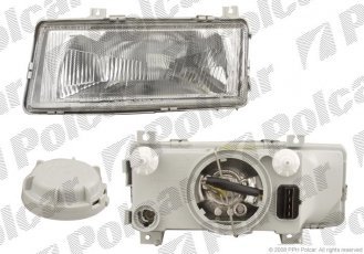 Купить 6911090E Polcar - Фара основная левая сторона тип лампы=H4 гидравлический ECE SKODA FELICIA (6U)  HB+ комби 10.94-06.0