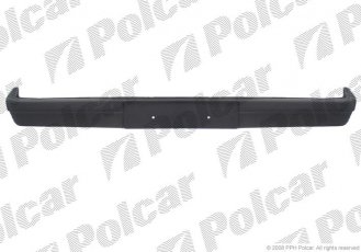 Бампер передний черный AUDI 100 (C3) + AVANT 10.82-11.90/200 9.83-12.91 (PJ) 131507 Polcar фото 1