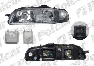 Купить 3018102E Polcar - Фара основная правая сторона DJ AUTO тип лампы=H1+H1 электрический ECE FIAT BRAVO/BRAVA (182)  06.95-