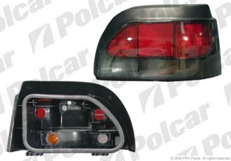 Купить 6006871E Polcar - Фонарь задний левая сторона ECE RENAULT CLIO I (B57/C57)  05.90-09.98 (PJ)