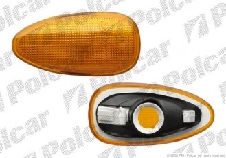 Купити 3018195X Polcar - Покажчик повороту боковий обидві боку OEM/OES жовтий ECE FIAT BRAVO/BRAVA (182)  06.95-10.01 (Q)