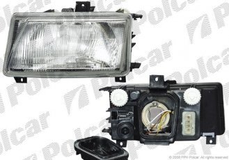 Купить 6713094E Polcar - Фара основная левая сторона TYC тип лампы=H4 ручной/электрический ECE SEAT IBIZA/CORDOBA (6K)  5.93-0