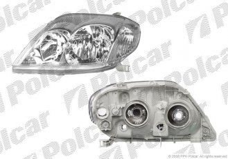 Купити 8114101E Polcar - Фара основна права сторона TYC тип лампи=H7+HB3 електричний без мотора ECE TOYOTA COROLLA (E12)