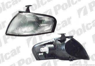 Купить 450819E Polcar - Указатель поворота передний левая сторона белый ECE MAZDA 323 P (BA)  10.96-12.00 (PJ)