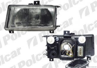 Купити 9524106E Polcar - Фара основна права сторона тип лампи=H4 ручний/електричний ECE VOLKSWAGEN CADDY II (9U/9KV)  11.9