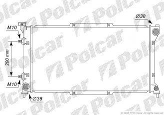 Купити 7206082K Polcar - Радіатори охолодження