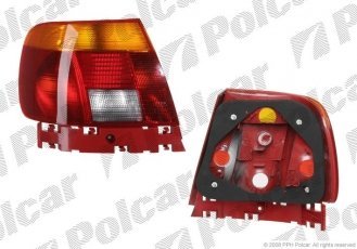 Купить 132487E Polcar - Фонарь задний левая сторона ECE AUDI A4 (B5)  SDN 94-98/AVANT 94-98 (PJ)