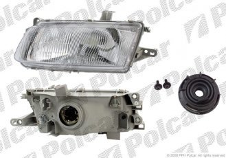 Купити 450709E Polcar - Фара основна ліва сторона TYC тип лампи=H4 ручний ECE MAZDA 323 (BH)  08.94-12.98 (PJ)  450709-E