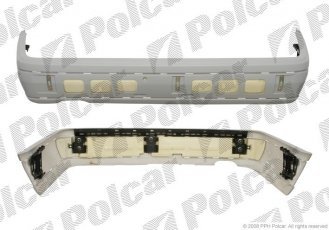 Купити 5002961 Polcar - Бампер задній з кріпленням ґрунтоване без отвору для накладки MERCEDES З-KLASSE (W202)  03.93-03. 500296-1