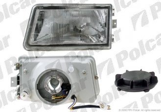 Купить 305010E Polcar - Фара основная правая сторона TYC тип лампы=H4 ручной ECE IVECO DAILY 03.90-/04.96-12.98 (PJ)  305010-E