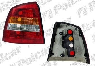 Купить 550887S Polcar - Фонарь задний левая сторона AXO SCINTEX ECE OPEL ASTRA G 01.98-08.09 (Q)