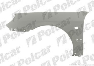 Купить 402501 Polcar - Крыло переднее левая сторона HYUNDAI SONATA (EU4)  11.01-12.04 (P)