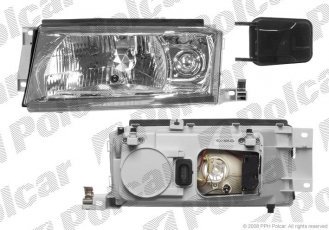 Купить 692109T Polcar - Фара основная левая сторона VISTEON тип лампы=H4 электрический с мотором ECE SKODA OCTAVIA (1U2/1U5)  692109-T