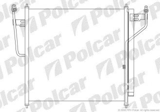 Купити 2782K8C1 Polcar - Радіатори кондиціонера