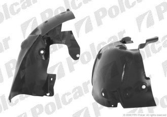 Купити 6071FL31 Polcar - Підкрилок ліва сторона переднє ABS+PCV RENAULT SCENIC (JM0/1)  06.03-08.06 (ZJ)