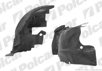 Купити 6070FL-1 Polcar - Підкрилок ліва сторона переднє ABS+PCV RENAULT SCENIC (JA0/1)  09.99-06.03 (ZJ)