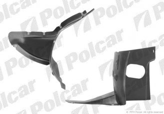 Купить 6922FP1Q Polcar - Подкрылок передний octavia 04-09 rh короткий (передняя часть)  -