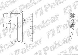 Купити 6026N81X Polcar - Радіатори обігріву