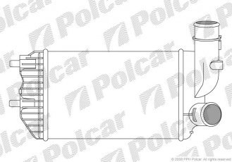 Купить 5702J8-1 Polcar - Радиаторы воздуха (Интеркулеры)